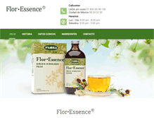 Tablet Screenshot of floressence.mx